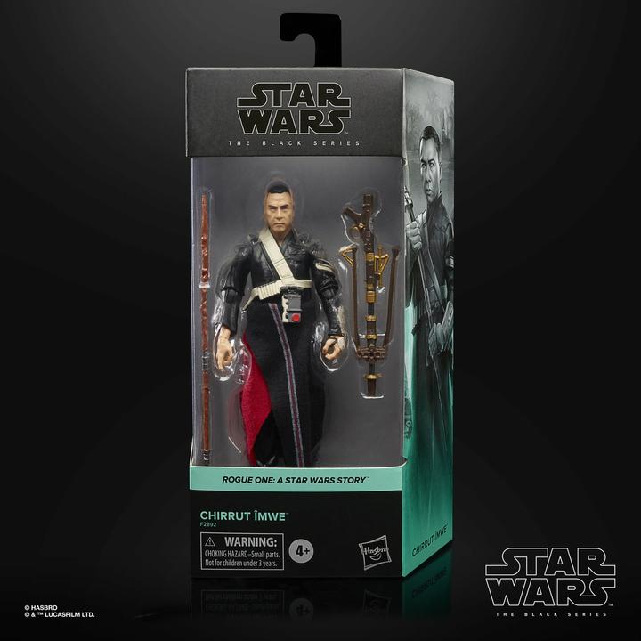Image du produit Hasbro Star Wars Rogue One Black Series figurine 2021 Chirrut Imwe 15 cm