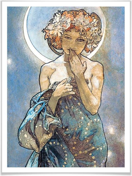Produktbild Trenddeko Sterne: Der Mond (40 x 50 cm)