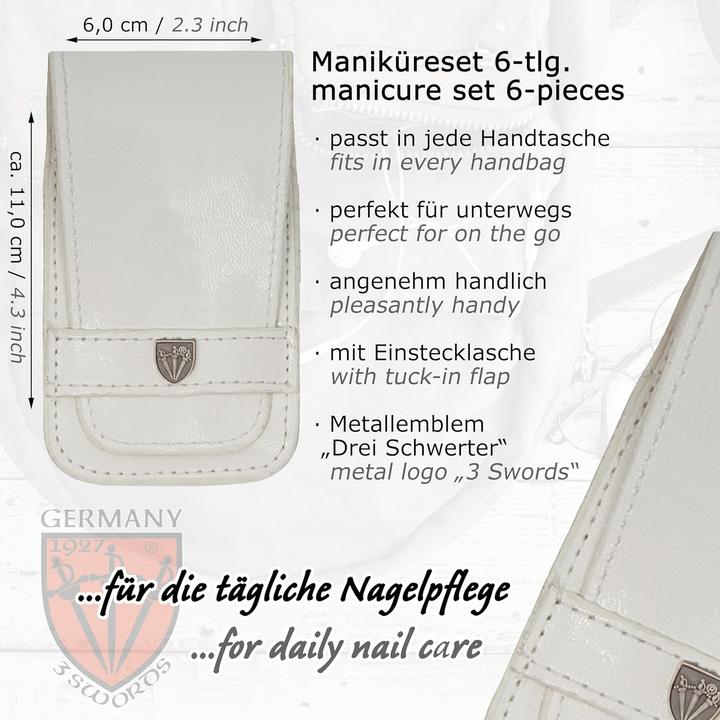 Actual product image Drei Schwerter 6-teiliges Maniküreset Massa