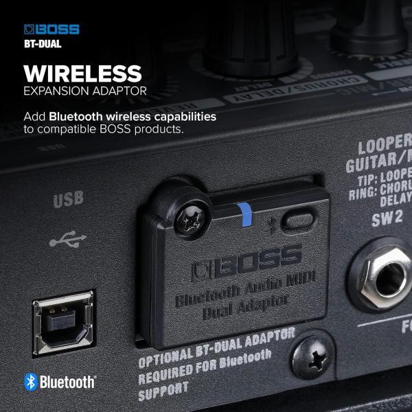 Image du produit BOSS (Electronics) BT-DUAL Adaptateur double Bluetooth Audio MIDI