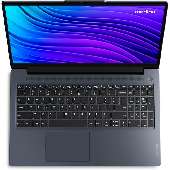 Produktbild Medion E15235 (MD62610), dunkelgrau (15.59", Intel Core i3-N305, 8 GB, 512 GB, Eng. Int.)