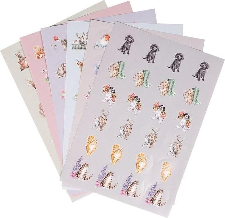 Produktbild Wrendale Design Stickers - The Country Set
