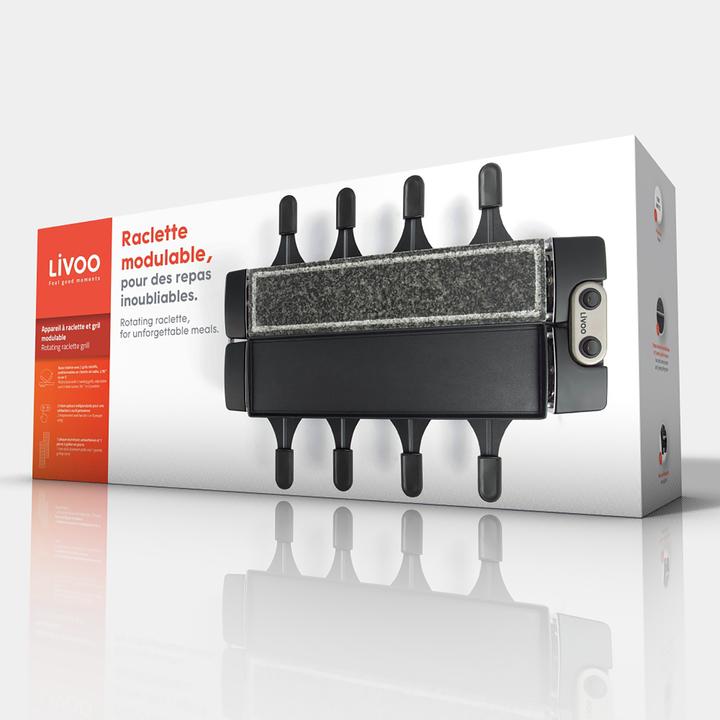 Image du produit Livoo Appareil à raclette et grill modulable