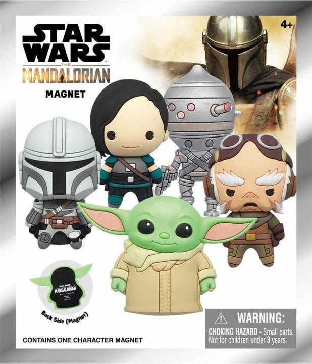 Actual product image Monogram Int. Star Wars: The Mandalorian Relief Magnets Series 1 Display (12) (12 x)