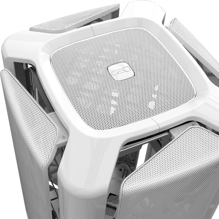 Produktbild Geometric Future M2 THE ARK Gehäuse, Mesh - weiss (Mini-ITX)