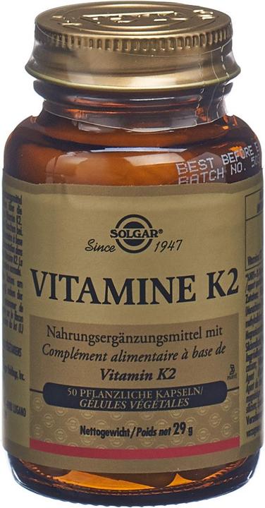 Immagine prodotto Solgar Vitamine K2 Caps (1 Pezzo/i, Pillole, 159 g)