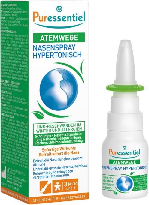 Produktbild Puressentiel Abschwellendes Nasenspray ätherisches Öl Bio Nasenspray