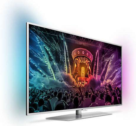 Philips Ultraflacher 4K Fernseher powered by Android TV™ 55PUS6551/12 (55", LED)