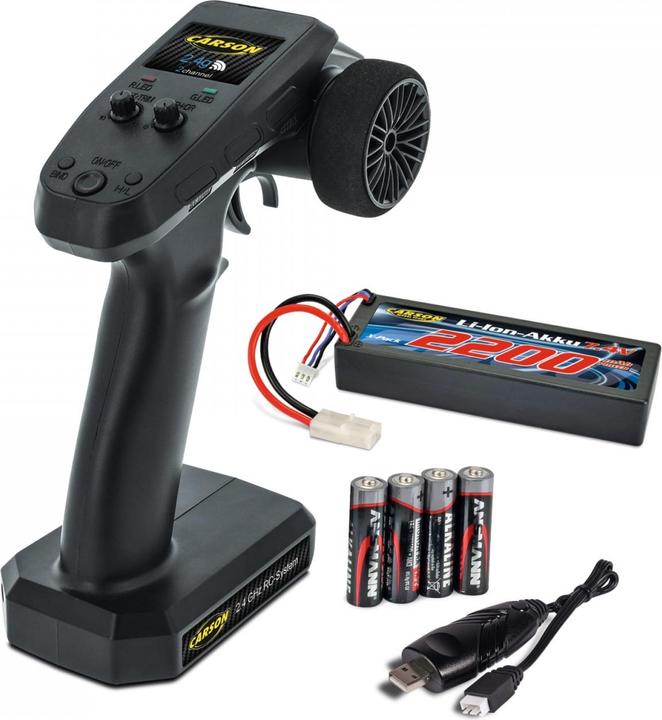 Immagine prodotto Carson Modello sportivo 1:10 Ninja-Pro sport X10 2.4G 100% RTR 1:10 RC Model Car E (RTR pronto all'uso)