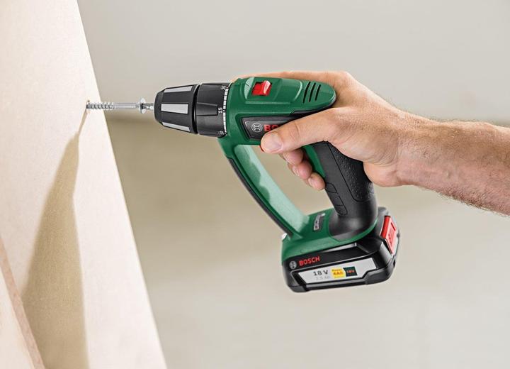 Productafbeelding Bosch Home & Garden PSR 18 LI-2 Ergonomisch, 2 oplaadbare batterijen (Oplaadbare batterij)