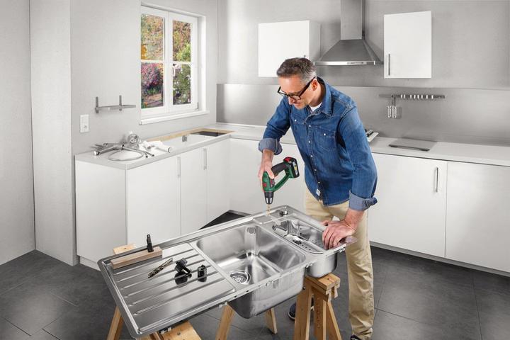 Productafbeelding Bosch Home & Garden PSR 18 LI-2 Ergonomisch, 2 oplaadbare batterijen (Oplaadbare batterij)