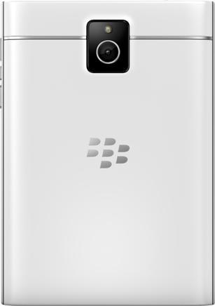 Actual product image BlackBerry Passport (32 GB, White, 4.50", Single SIM, 13 Mpx, 4G)
