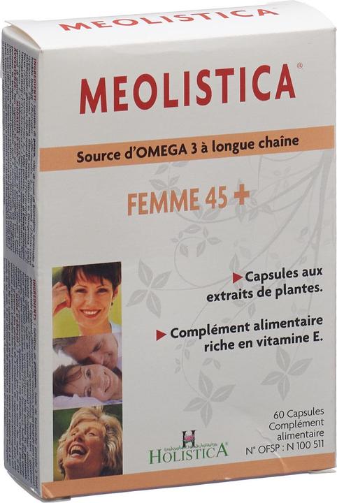 Produktbild Holistica Meolistica Kapsel (60 Stück, Kapseln, 72 g)