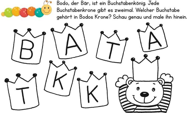 Image du produit Apprendre la chenille - Premières lettres (Allemand)