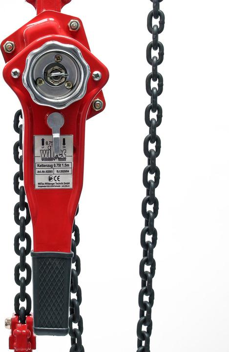 Actual product image Wiltec Chain hoist