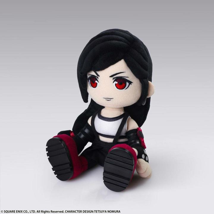 Actual product image Square Enix Final Fantasy VII peluche Action Doll Tifa Lockhart 27 cm