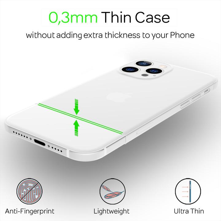 Produktbild Nalia Ultra Dünnes Hardcase (Apple iPhone 13 Pro Max)