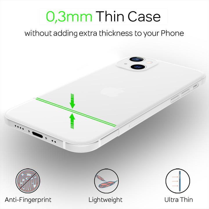 Actual product image Nalia Ultra Thin Hardcase (Apple iPhone 13 mini)