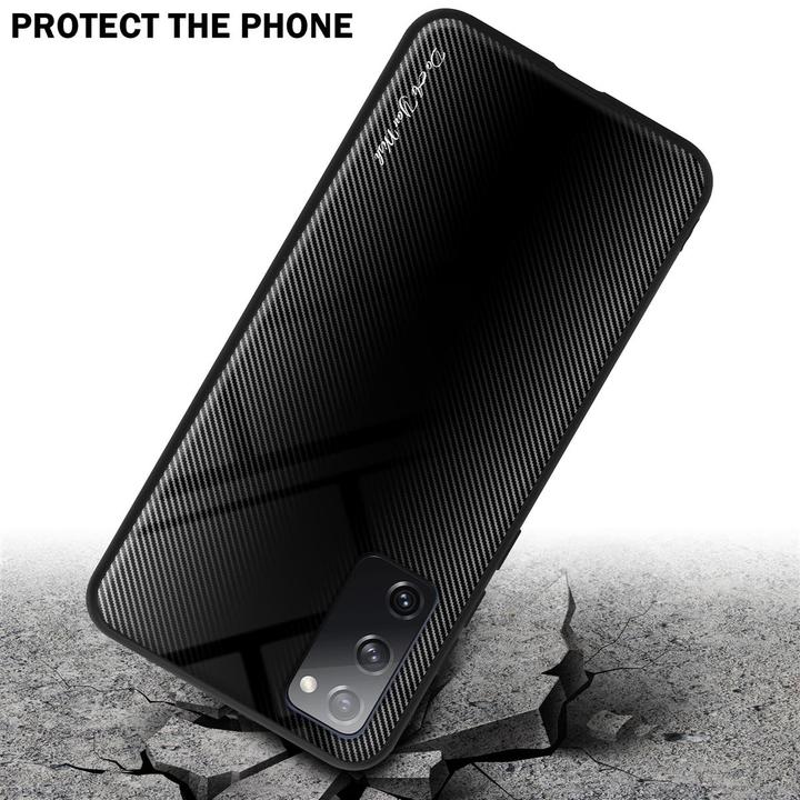 Produktbild Cadorabo TPU Gestreiftes Glas Cover (Samsung Galaxy S20 FE)
