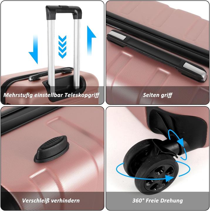 Actual product image Tan.Tomi Handgepäck Koffer (41 l, Hand luggage (up to 50 litres))