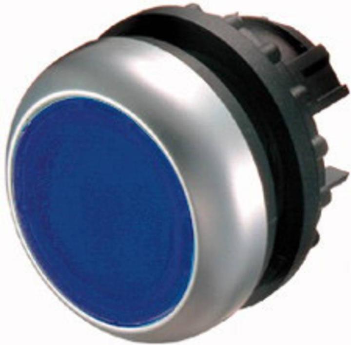 Eaton Pushbutton Illuminated Flush Blue Button