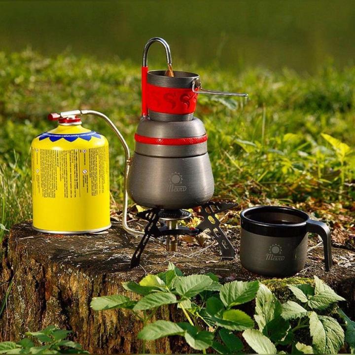 Produktbild Meva Touristenkocher mit Gasheizung und Piezozünder SPIDER PRO 3kW