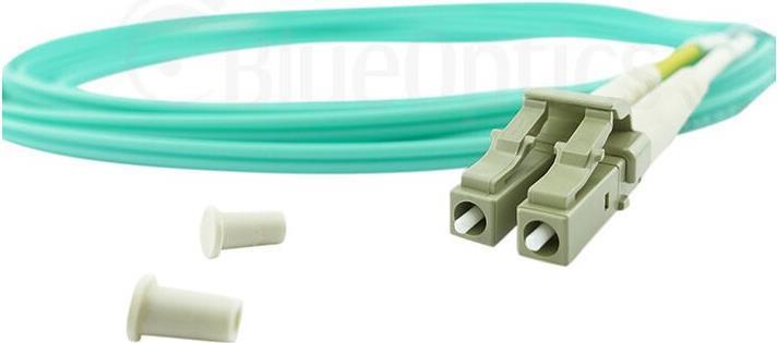Immagine prodotto BlueOptics Cavo patch OM3 multimodale LC-LC compatibile Cisco CAB-OM3-LC-LC-2M da 2 metri (CAT7, 2 m)