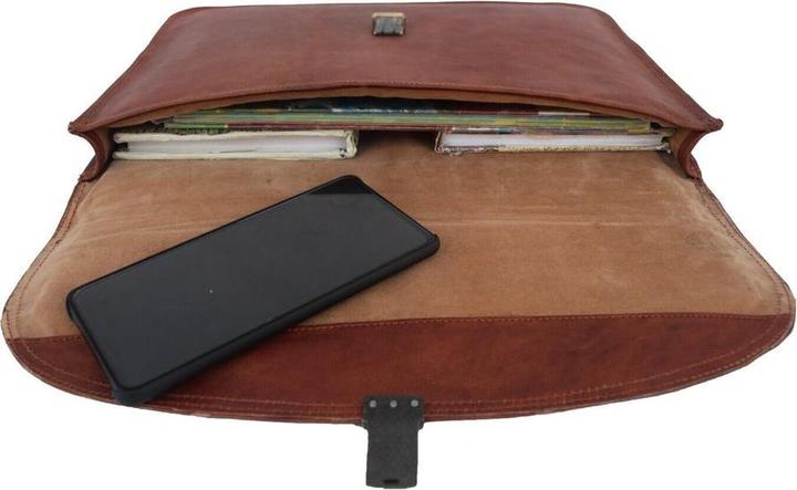 Actual product image Only-Bags.Store Leather MacBook Air laptop sleeve