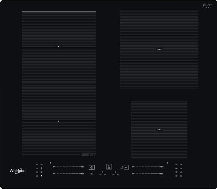 Image du produit Whirlpool WF S0160 NE Black Built-in Zone induction hob 4 zone(s)