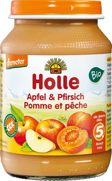 Image du produit Holle DUPLIKAT Petits pots de fruits pour bébés (190 g)