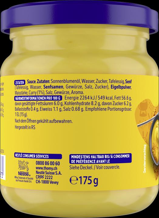 Actual product image THOMY Curry Fondue Chinoise Sauce (175 g)