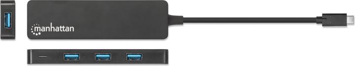 Actual product image Manhattan 164924 (USB-C, 4 Ports)
