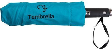 Produktbild Tembo Tembrella LED Sturmregenschirm aus rPET 105cm Petrol