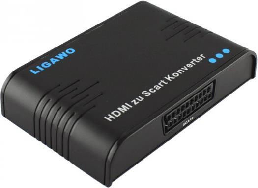 Image du produit Ligawo Convertisseur vidéo HDMI -> Péritel (Numérique -> Analogique)