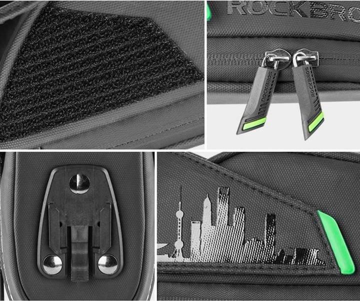Produktbild Rockbros C27-1 bicycle bag under the saddle - black (1.50 l, Gepäckträgertasche)