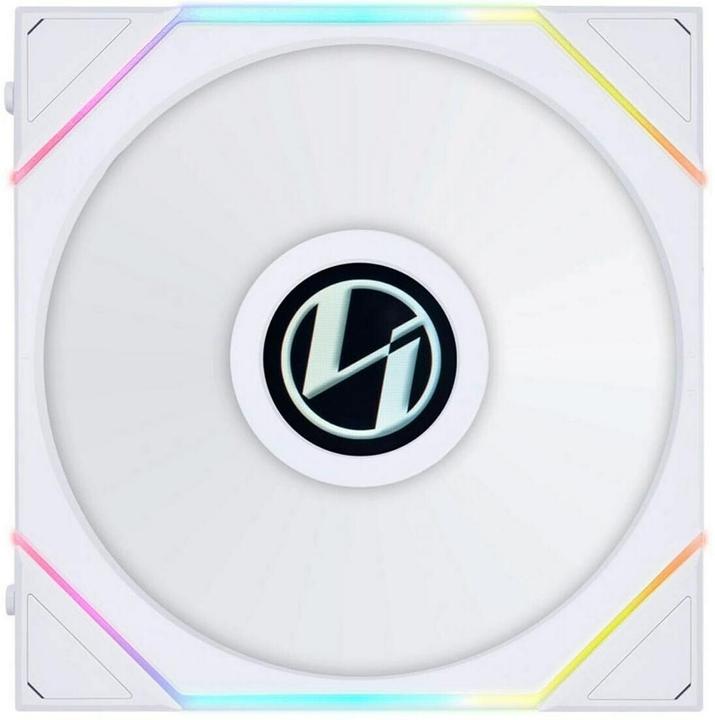 Actual product image Lian-Li UNI FAN TL LCD Series fan - 140mm, white (140 mm, 1 x)