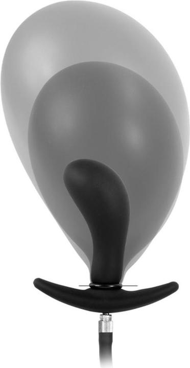 Image du produit Rimba Plug anal gonflable courbé avec pompe