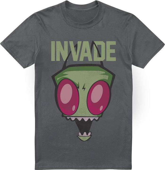 Actual product image Invader Zim Mens Invade T-Shirt (4XL)