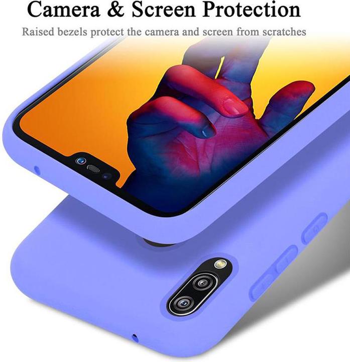 Produktbild Cadorabo TPU Liquid Silicone Case Cover (Huawei Nova 3E, Huawei P20 Lite)