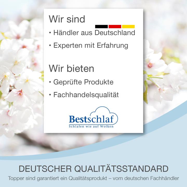 Produktbild Bestschlaf Kaltschaum Matratzenauflage (90 x 200 cm)