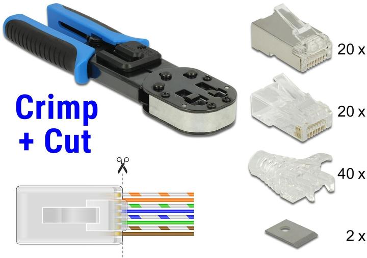 Delock crimp and cut (212 mm)