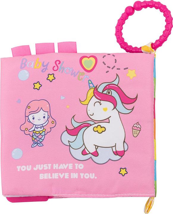 Produktbild Kikkaboo Baby Stoffbuch mit Beissring