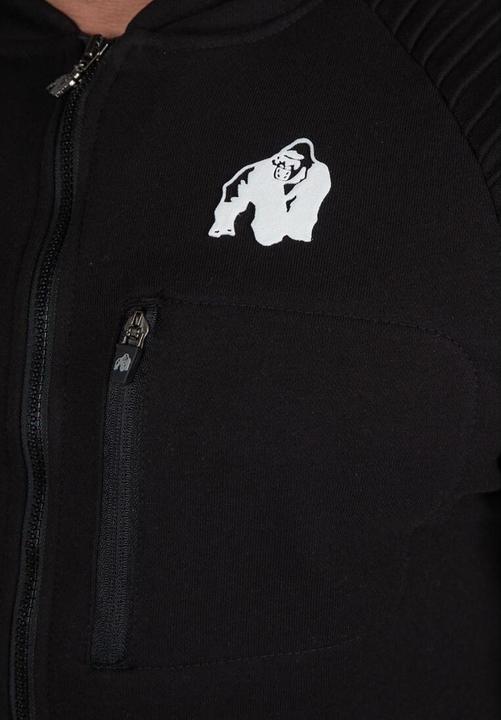 Immagine prodotto Gorilla Wear Felpa con cappuccio Delta Nero (XXL)