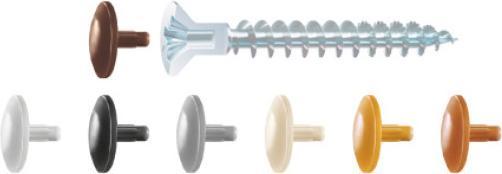 Produktbild Spax Kappe R 89013 Kopfbohrung weiss Kunststoff