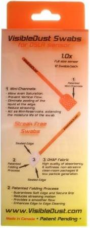 Actual product image Visible Dust DHAP V-Swab