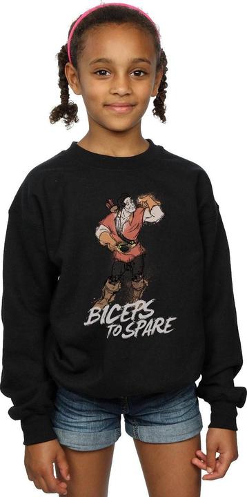 Image du produit Disney - Sweat BEAUTY AND THE BEAST GASTON BICEPS TO SPARE - Fille (152, 158)
