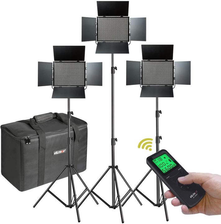 Produktbild Viltrox VL D85T LED Light Triple Kit