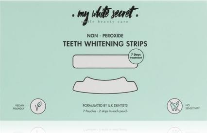 My White Secret Strisce sbiancanti per i denti (Teeth Whitening Strips) 7 pezzi (Strisce)