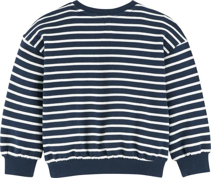 Produktbild La Redoute Collections Streifen-Sweatshirt mit Henley-Ausschnitt (86)