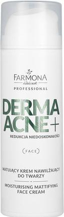 Farmona PROFESSIONAL Derma Acne+ Moisturising Mattifying Face Cream matująco-nawilżający krem do twa (150 ml, 24h Creme)